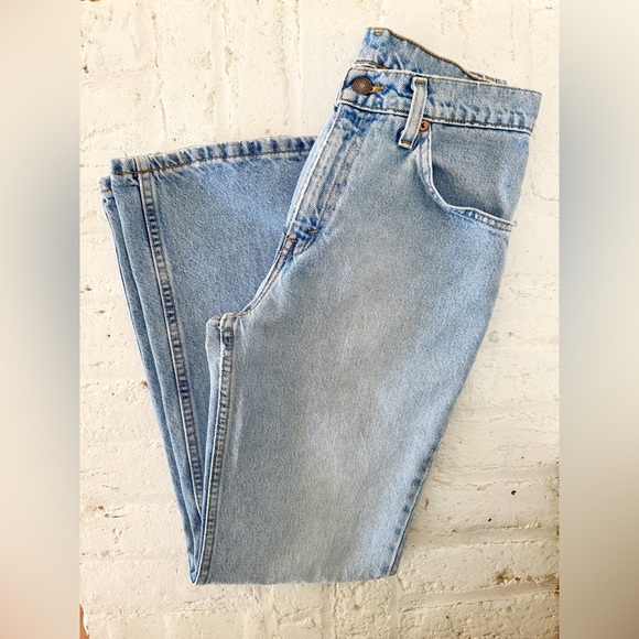 Vintage 90s Levi’s 917 Boot Cut Jeans Made in USA Size 7 Y2K - Picture 1 of 10